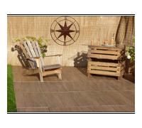 Terrasse roble 12 m² - 24 dalles