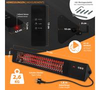 Smart Diamond 2000W Chauffage de terrasse