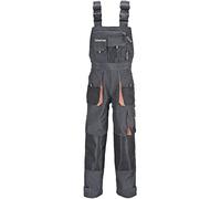 Terratrend Salopette pour enfants TTJob Gris foncé/Noir 104