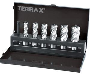 TERRAX by RUKO Jeu de carottes HSS 7 pces - A108820