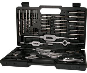 TERRAX by RUKO Jeu d'outils de taraudage 45 pces HSS dans un coffret plastique - A245021