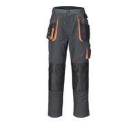Terrax Pantalon p. hommes taille 50 gris foncé/noir/orange 65 % PES / 35 % CO Quantité:1
