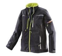 Terrax Workwear Veste softshell Noir/Limette XL
