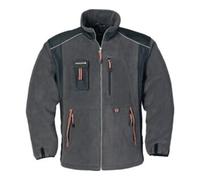 Terrax Veste polaire taille XL gris foncé/noir/orange 100 % PES 1 un. TERRATREND Quantité:1
