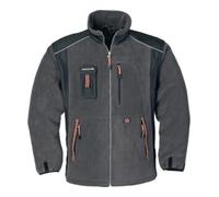Terrax Veste polaire taille XXL gris foncé/noir/orange 100 % PES 1 un. TERRATREND Quantité:1