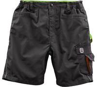 Terrax Workwear Short Noir/Limette 44
