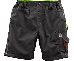 Terrax Workwear Short Noir/Limette 54