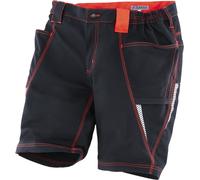 Terrax Workwear Short Noir/Neon Rouge 56