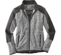 Terrax Workwear Veste polaire tricotée Gris/Noir L