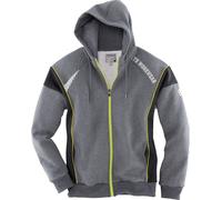 Terrax Workwear Veste sweat Noir/Limette L