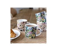 Terrazzo Floral Mug Porcelaine 42.5 cl KitchenCraft - Les 4