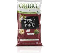 Terre à Planter ORBIO, 30 L, Support de Culture Polyvalent, Enrichie pour Plantations
