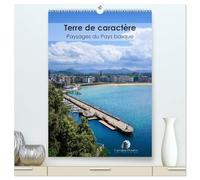 Terre de caractère - Paysages du Pays basque (Calendrier mural haut de gamme 2027 DIN A2 horizontal), CALVENDO calendrier mensuel: Un voyage visuel à ... océan sauvage et villages authentiques.