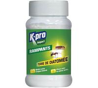 Terre de Diatomée 100g Elimine les Insectes Rampants(cafards,fourmis puce)par Contact Bouchon Doseur Efficace contre les poux rouges