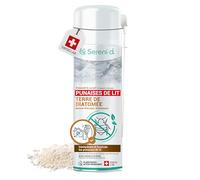 TERRE DE DIATOMÉE PUNAISES DE LIT - AÉROSOL ANTI PUNAISES DE LIT - EFFICACITÉ FOUDROYANTE - Ingrédients 100% d'origine NATURELLE - Action IMMÉDIATE et EFFICACE - Swiss Lab
