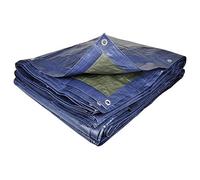 TERRE JARDIN - Bâche de Protection Multi-Usage 10 x 15 m, Bâche Polyéthylène 120 g/m² - 10 x 15 - Bleu