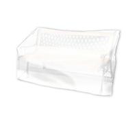 TERRE JARDIN Housse de Protection pour Banc de Jardin, Plastique PEVA | Housse de protection transparente en PEVA étanche, dimensions 168 x 65 x 92 cm, légère et résistante, poids 0,4 kg