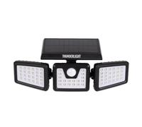 TERRE JARDIN Projecteur Solaire LED Extérieur avec Détecteur de Mouvement 70 LED 650 lm - Lampe Murale Étanche IP65 à 3 Têtes Orientables 180° - Éclairage Extérieur Jardin Terrasse Entrée