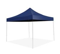 TERRE JARDIN Toit pour Tonnelle Pliante Pro 3 x 3 m Polyester Enduit PVC | Toit de rechange en polyester 250 g/m² enduit PVC avec bande d'étanchéité, conçu pour tente pliante pro 3 x 3 m