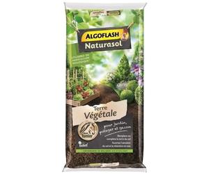 Terre Végétale Enrichie ALGOFLASH NATURASOL - 40 L