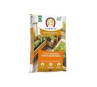 - terreau plantes aromatiques et carré potager - sac de 6 litres