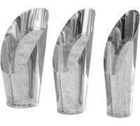 Terreau pour jardin - Pelle à terre - Pour rempoter les plantes - Résistant à la rouille - Acier inoxydable - 18 x 8 x 8 cm