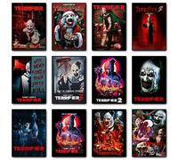 Terrifier - affiche de Film d'horreur classique, Collection 3/2/1, images murales imprimées, peinture sur toile, décor de salle de maison d'halloween DM27-16