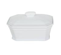 Terrine Foie Gras + couvercle 900G Porcelaine Blanc