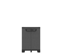 Terry - Ardesia 680, Armoirette à 2 Portes, 1 Étagère Interne Réglable, Finition Effet Pierre, pour Extérieur et Intérieur Couvert, 68x39x93,5 cm