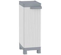 Terry Base 350 UW Armoire d'Intérieur et d'Extérieur, 2 Étagères Réglables, Gris, 35x43,8x97,6 cm Gris G