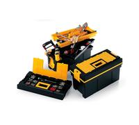Terry Coffre à outils professionnel Tool Chest 22, 57,5 x 27,5 x 29 cm, polypropylène jaune et noir