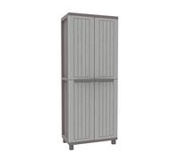Terry Jwood 268, Armoire d'Intérieur et d'Extérieur 2 Portes, 3 Étagères Intérieures Réglables