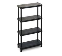 Terry - Scaffalino 1230-4, Étagère Modulaire, Meuble de Rangement, pour Intérieur et Extérieur, 75x30x135 cm