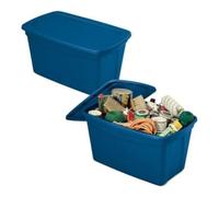 Terry Store-Age S.p.A. Unip. Terry Conteneur multifonction 68 l bleu 61,3 x 47 x 40 cm empilable Quantité:1