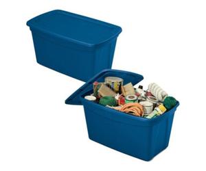 Terry Store-Age S.p.A. Unip. Terry Conteneur multifonction 68 l bleu 61,3 x 47 x 40 cm empilable Quantité:1