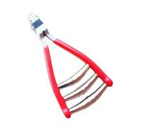 Teruyol Pince de Démarrage pour Cordage de Tennis, Outil de Cordage, équipement de Tennis, Acier Inoxydable, Alliage D'aluminium, Protection, Rouge