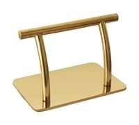 Teruyol Repose-pieds En Acier Inoxydable, Accessoire Universel et Confortable pour Fauteuils de Coiffure de Salon de Beauté, or