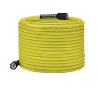 Teruyol Tuyau Haute Pression Tuyau Flexible Rallonge Accessoire pour Nettoyeur en PVC Conçu pour 3600 Psi et Raccord Étanche Compatible Pistolets Standard 14, 20M, Standard