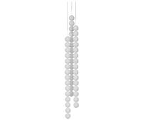 Terzani Abacus 3 Medium Round Pendant Pendelleuchte, 3 x 15 boules