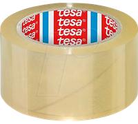 TESA 04195-00000 - Ruban adhésif tesa, 66 m x 50 mm, transparent