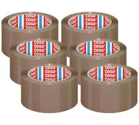 tesa 04195-00001-04 Ruban adhésif d'emballage tesapack® marron (L x l) 66 m x 50 mm 6 rouleau(x)