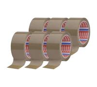 tesa 04195-00001-04 Ruban adhésif d'emballage tesapack® marron (L x l) 66 m x 50 mm 6 rouleau(x)