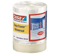 Film de masquage pour peinture Easy Cover Universal - longueur 33 m - largeur 550 mm TESA Adhésifs