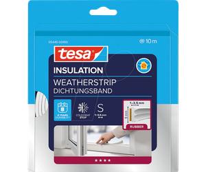 TESA 05445 WS - Ruban d'étanchéité tesa® INSULATION S, 10 m, blanc