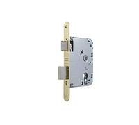 Tesa 40105PHR Serrure à Encastrer pour Portes en Bois, Axe 50 mm, Finition Couleur Fer, têtière carrée, Pêne Réversible, Coffre Robuste et Montage de Remplacement