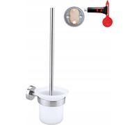tesa 40302-00000-00 tesa WC-Garnitur MOON weiß, silber Metall