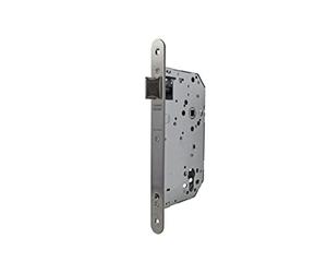 TESA 4037 F6rai de Serrure encastrée pour Portes de Bois. Entrée à 60. Front. Couleur Acier Inoxydable