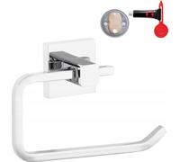 Tesa 40400-00000-00 tesa Deluxxe Toilettenrollenhalter ohne Deckel silber