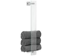 Tesa 40440 Elegaant Distributeur de Savon, adhésif, chromé, Design Extraordinaire, Garanti, 192mm x 73mm x 115mm Accessoire de Salle de Bain, Acier Inoxydable/Angle Arrondi 40440-00000-00