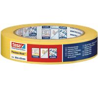 TESA 4334GE-25 - Adhésif de précision tesa®, jaune, 25 mm